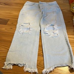 Maggie mid-rise straight jeans